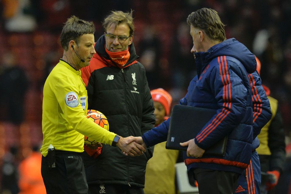 Jurgen Klopp managed in the Premier League between 2015 and 2024, and proved a tricky customer for Clattenburg